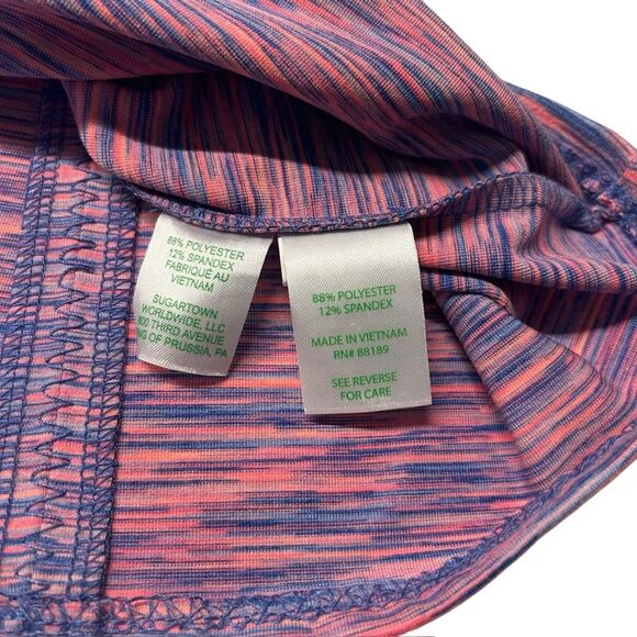 Lilly Pulitzer Size M Runaround‎ Stretch Fit Flare Dress Flamingo Pink Space Dye - Picture 7 of 11